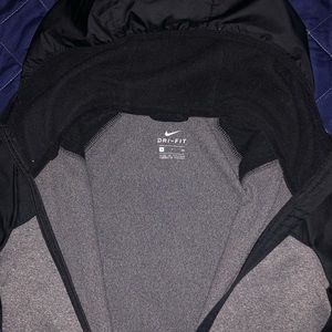 NIKE dry fit zip up